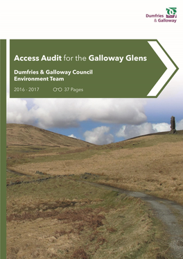 Access Audit for Galloway Glens 2016-17