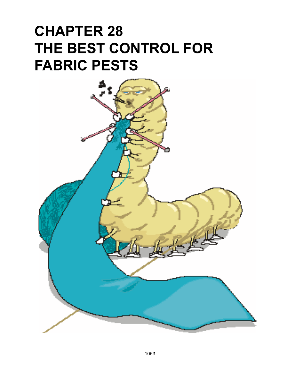 Chapter 28 the Best Control for Fabric Pests