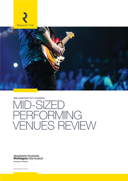 Wellington's Mid-Sized Performing Venues Review