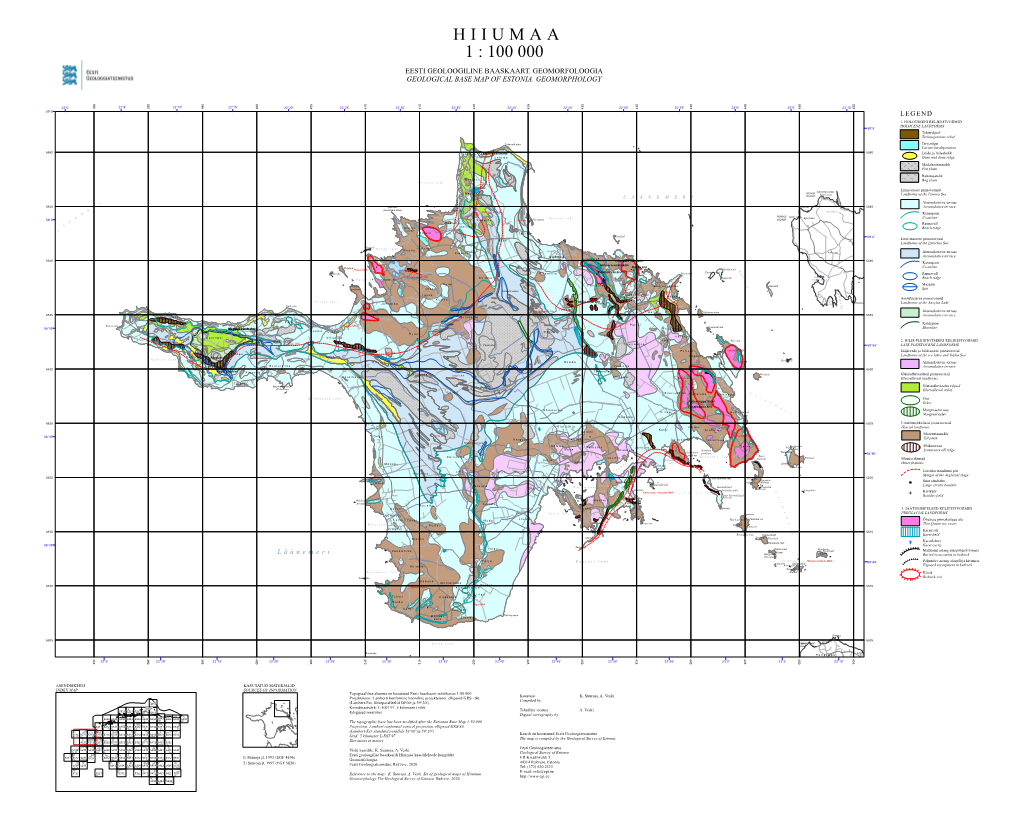 Hiiumaa Geomorfoloogia