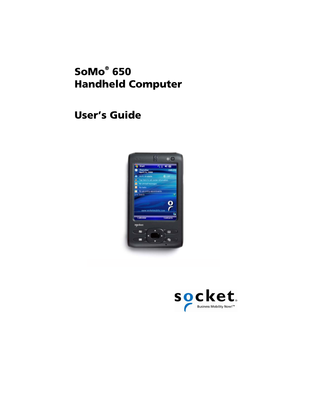 Socket Somo 650 User's Guide