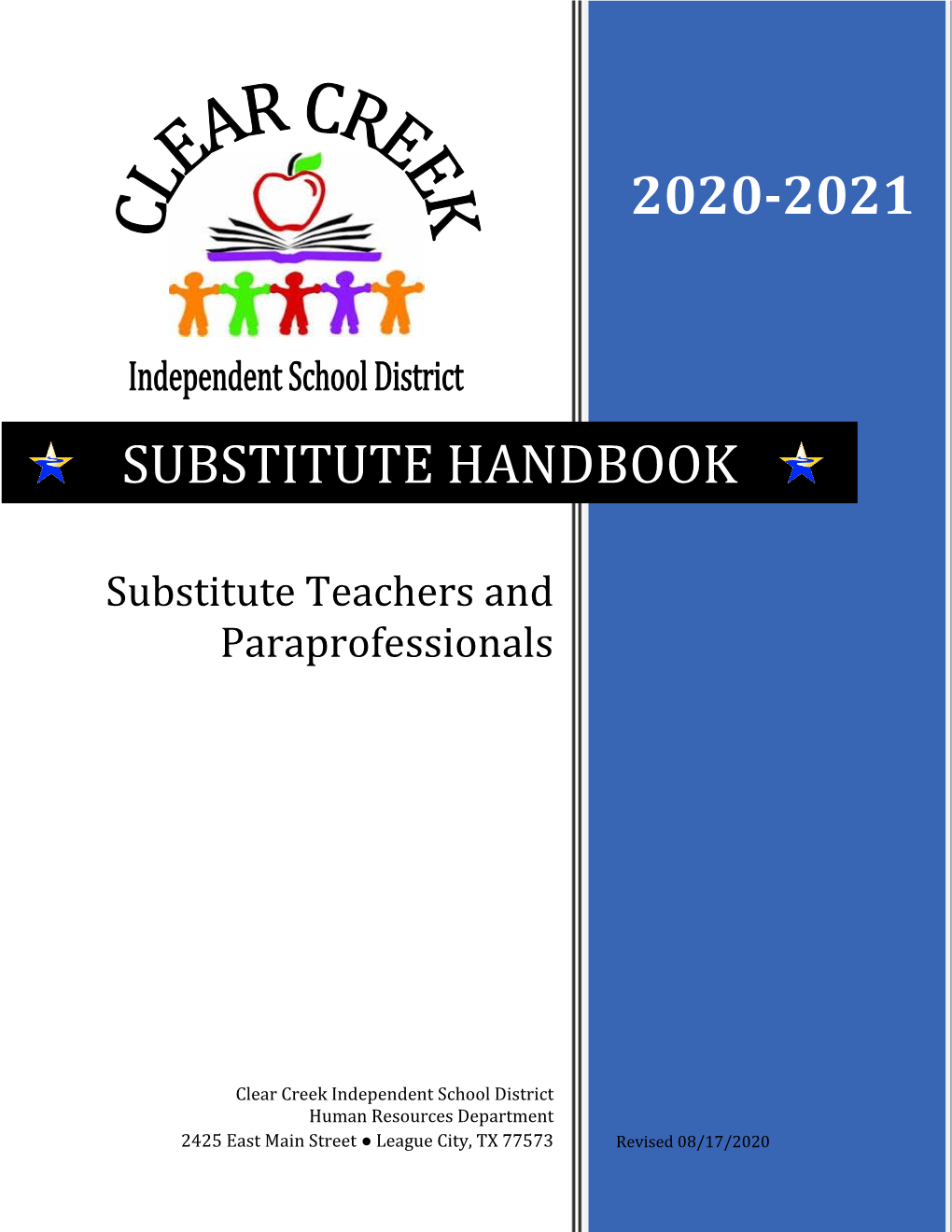 2020-2021 Substitute Handbook