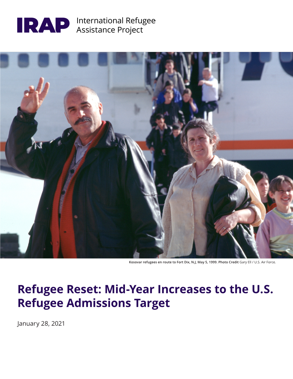 Mid-Year Increases to the US Refugee Admissions Target