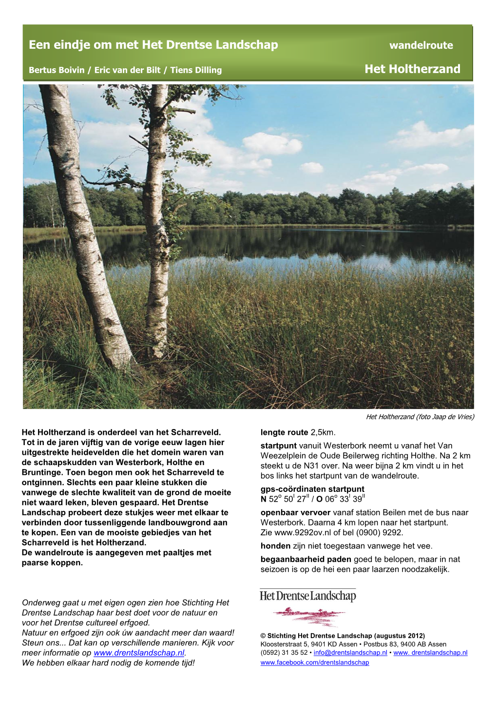 Wandelroute-Holtherzand.Pdf