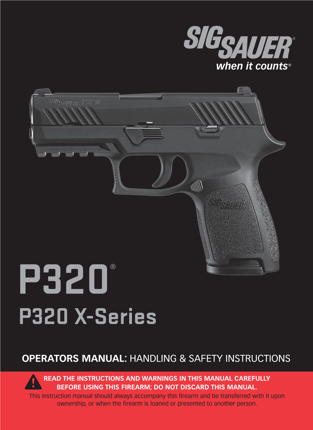 P320® P320 X-Series