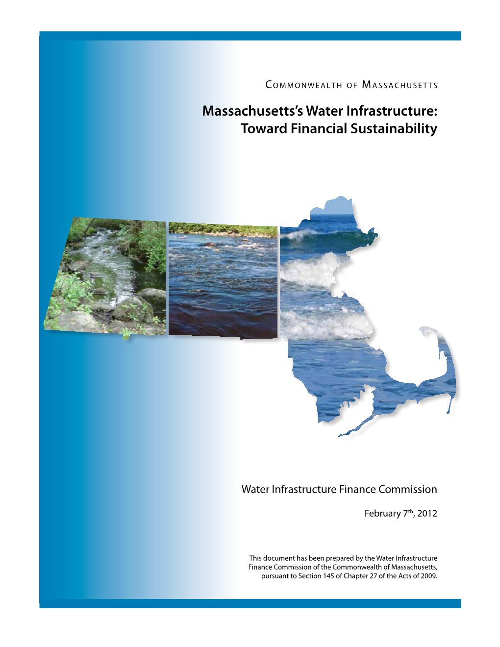 Massachusetts's Water Infrastructure: Toward Financial Sustainability