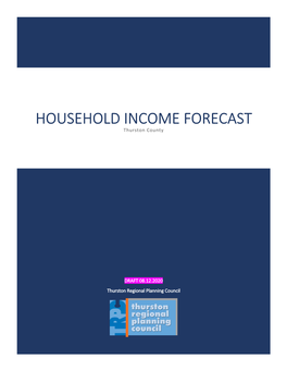 Household Income Forecast DRAFT 08.12.2020