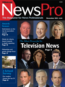 Most Powerful in TV News 2011