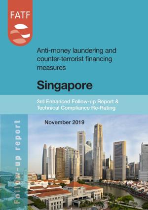 SINGAPORE: 3Rd ENHANCED FOLLOW-UP REPORT