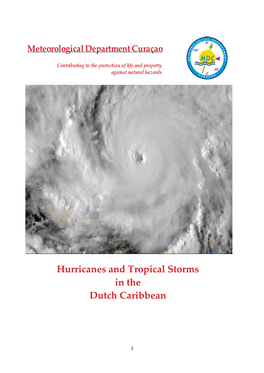 Hurricanes and Tropical Storms in the Dutch Caribbean
