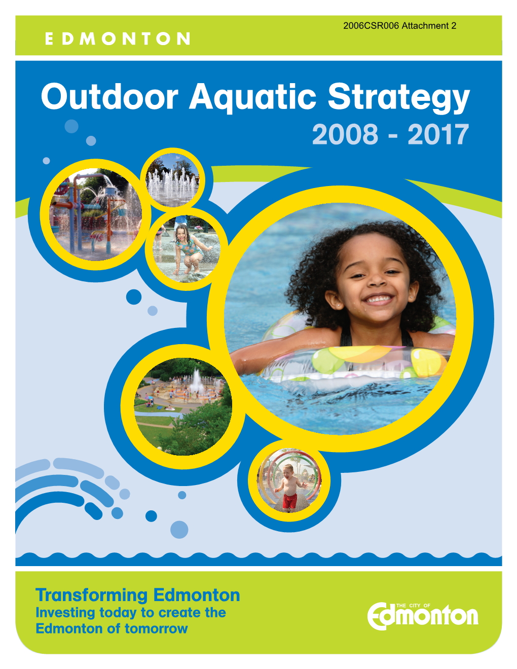 Outdoor Aquatic Strategy 2008 - 2017