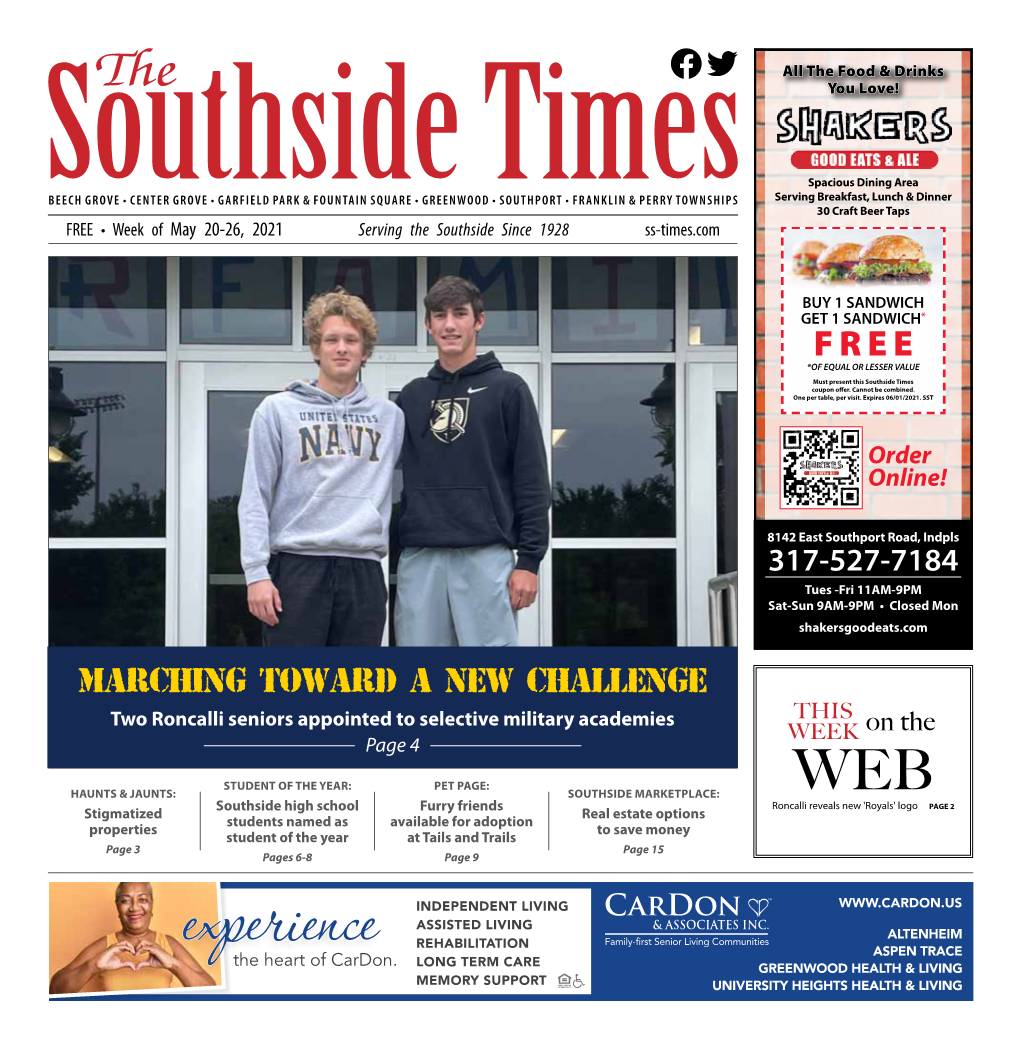 The Southside Times Print (PDF Edition): May 20-26, 2021
