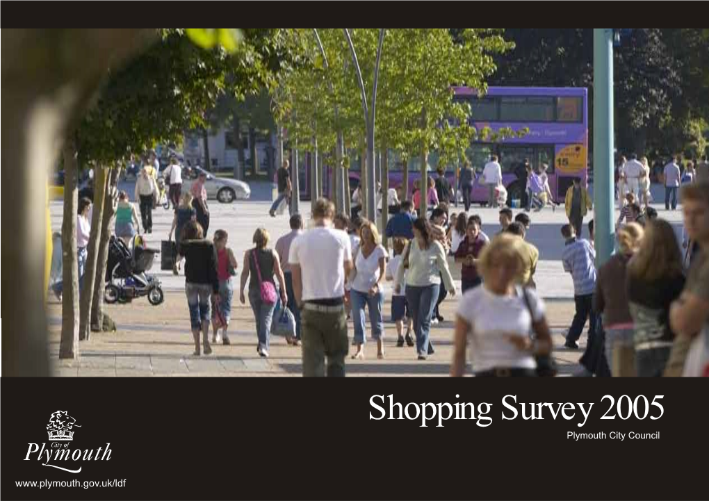 Plymouth Shopping Survey (2005)