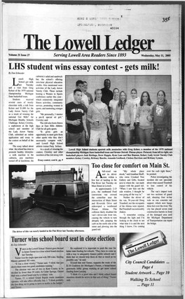 LHS Student Wins Essay Contest