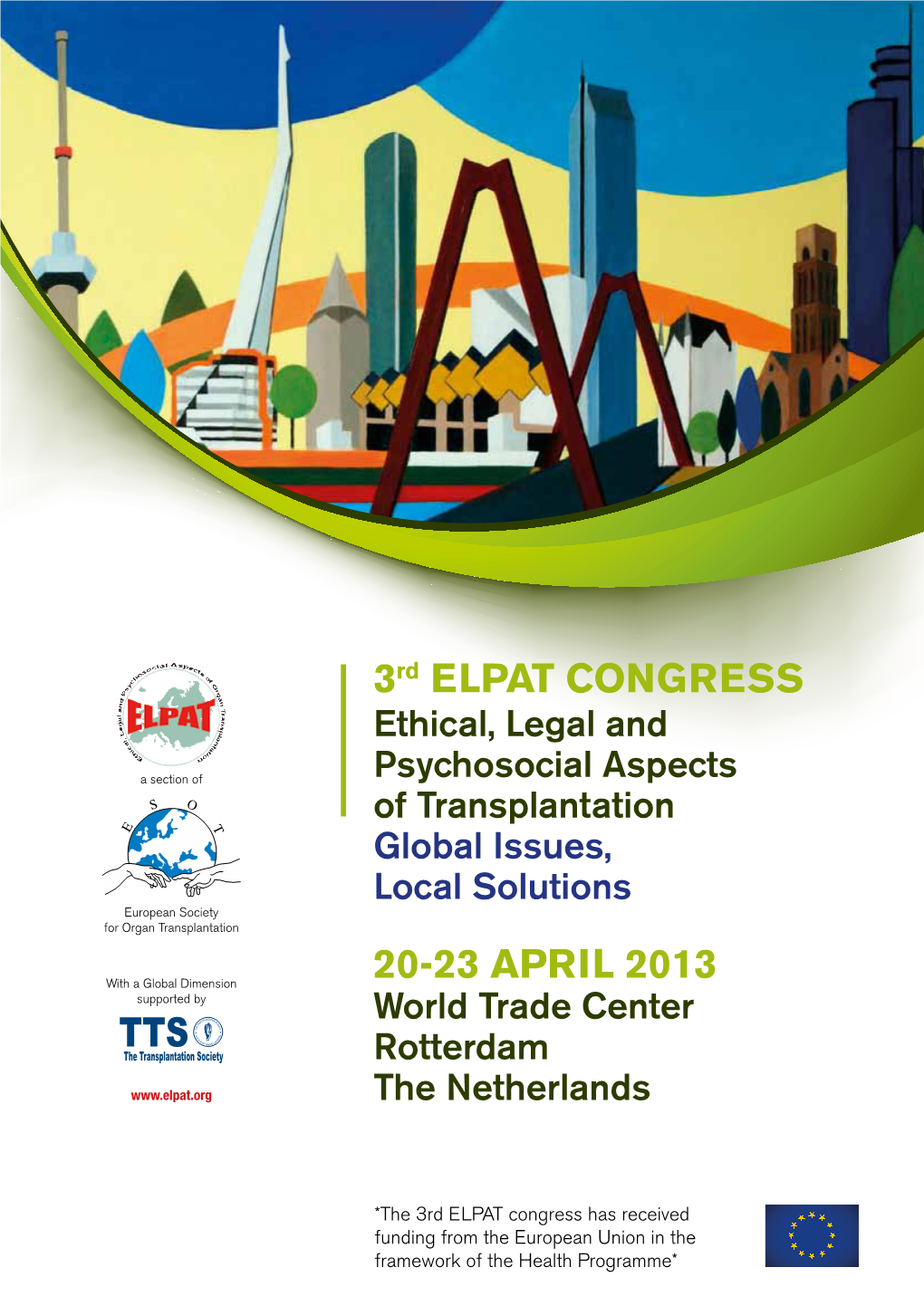 3Rd ELPAT Congress 20-23 April 2013