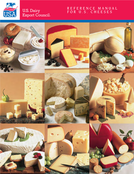 Reference Manual for U.S. Cheeses Reference Manual for U.S