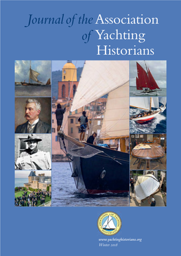 Journal of the of Association Yachting Historians