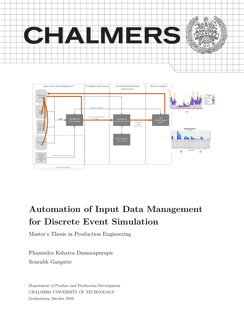 Automation of Input Data Management for Discrete Event Simulation Phanindra Kshatra Damarapurapu Sourabh Gargatte