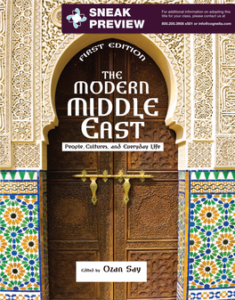 Middle East: PEOPLES, CULTURES, and EVERYDAY LIFE