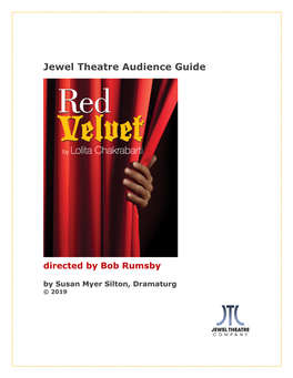 Jewel Theatre Audience Guide Directed
