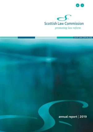 Scottish Law Commission Annual Report 2019