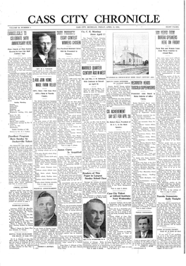 Michigan, Friday, April 13, 1934