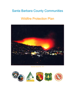 Santa Barbara County Communities Wildfire Protection Plan