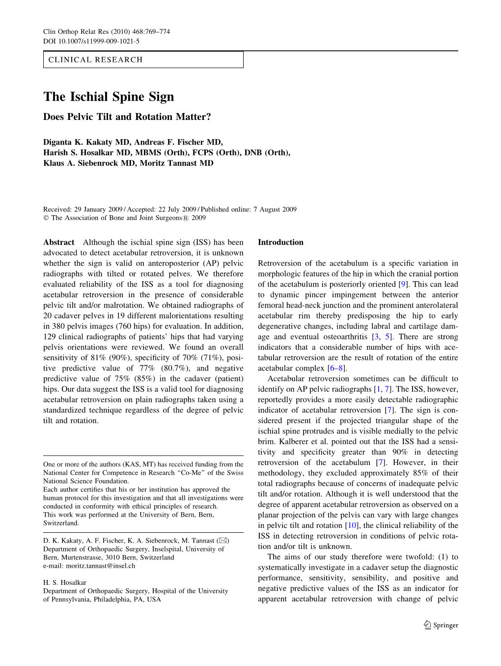 The Ischial Spine Sign Does Pelvic Tilt And Rotation Matter Docslib