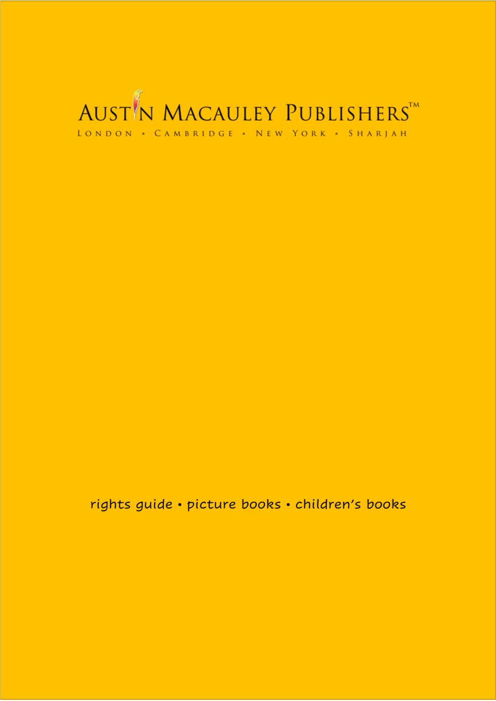 Rights Guide • Picture Books • Children's Books