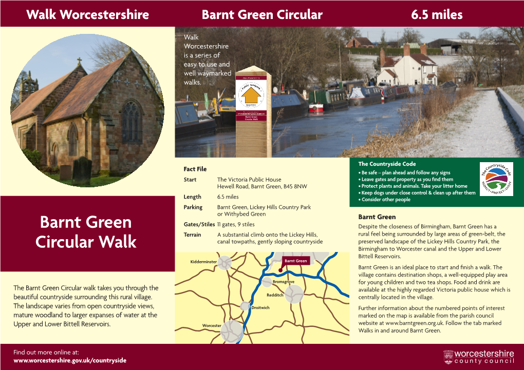 Barnt Green Circular Walk