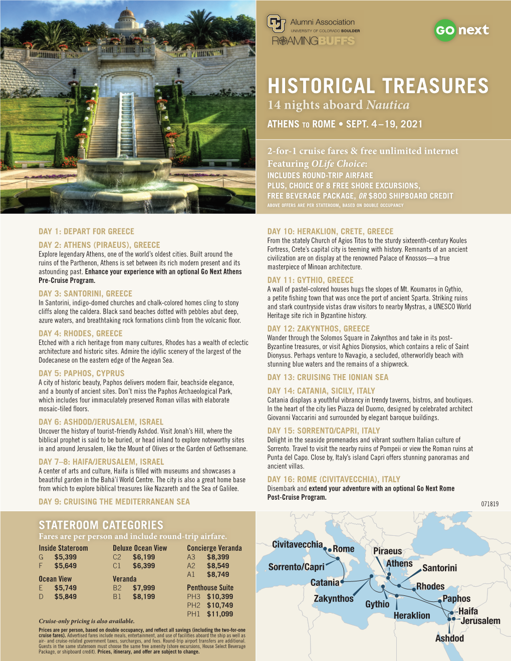 HISTORICAL TREASURES 14 Nights Aboard Nautica