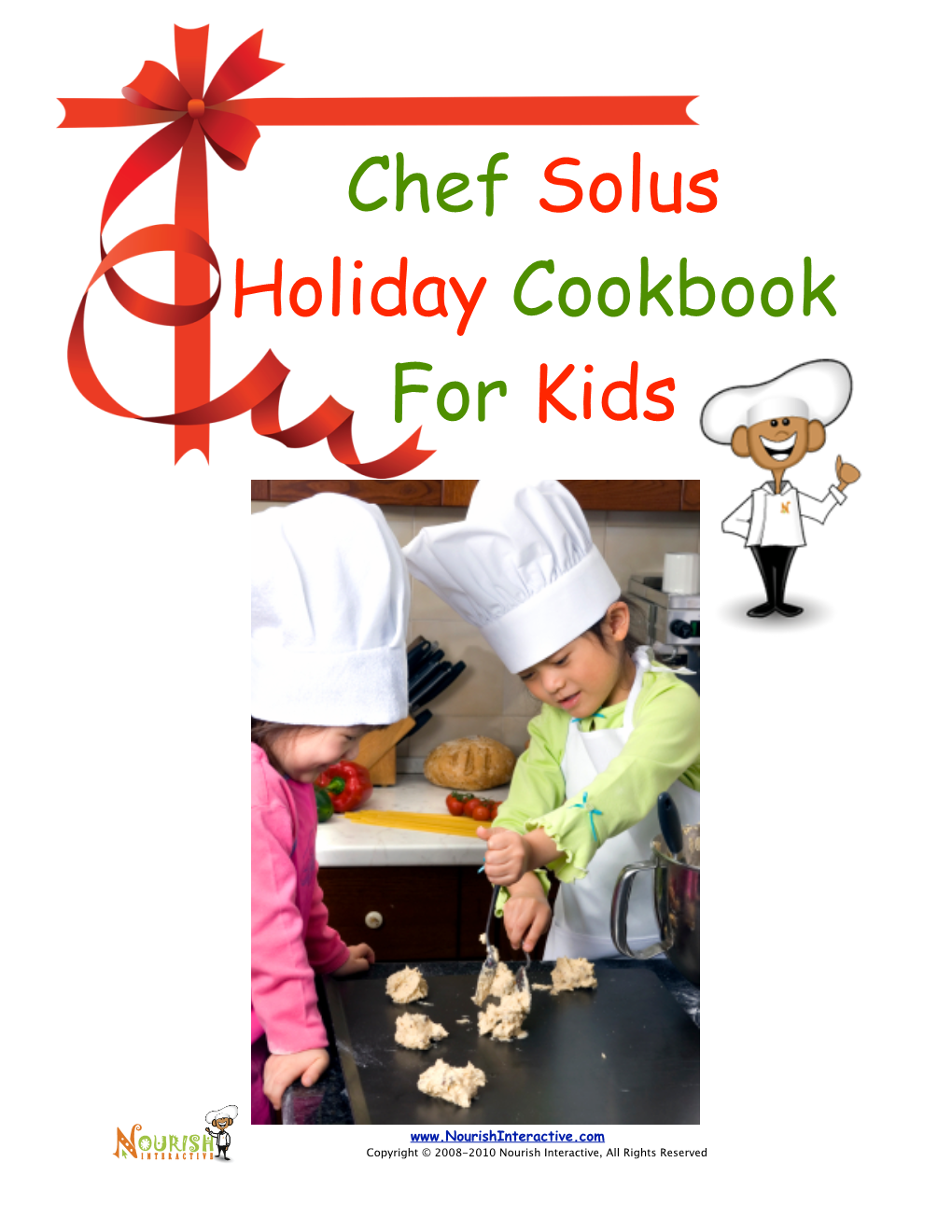 Chef Solus Holiday Cookbook for Kids