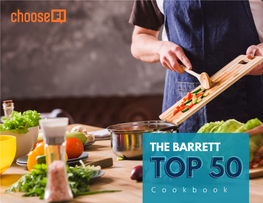 THE BARRETT TOP 50 Cookbook Let’S Get Cooking