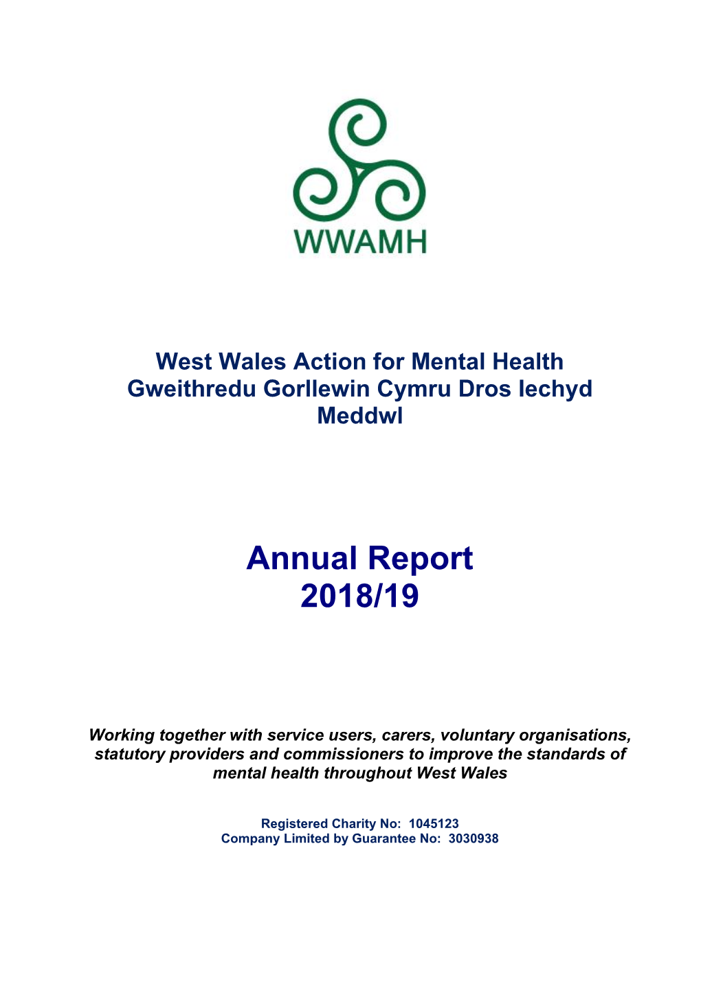 WWAMH Annual Report 2018-2019 English