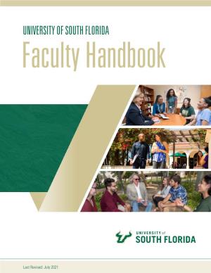 USF Faculty Handbook