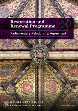 Parliamentary Relationship Agreement