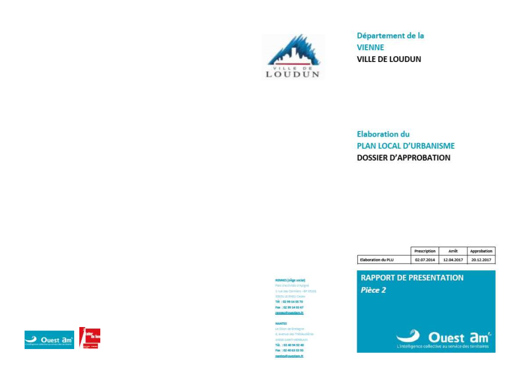 Revision Du Plan Local D'urbanisme Rapport De