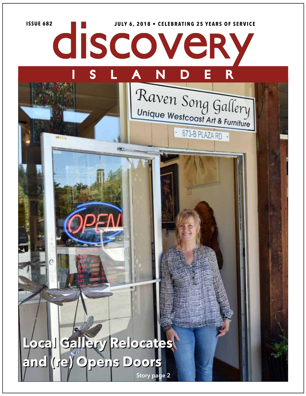 Opens Doors Local Gallery Relocates and (Re)