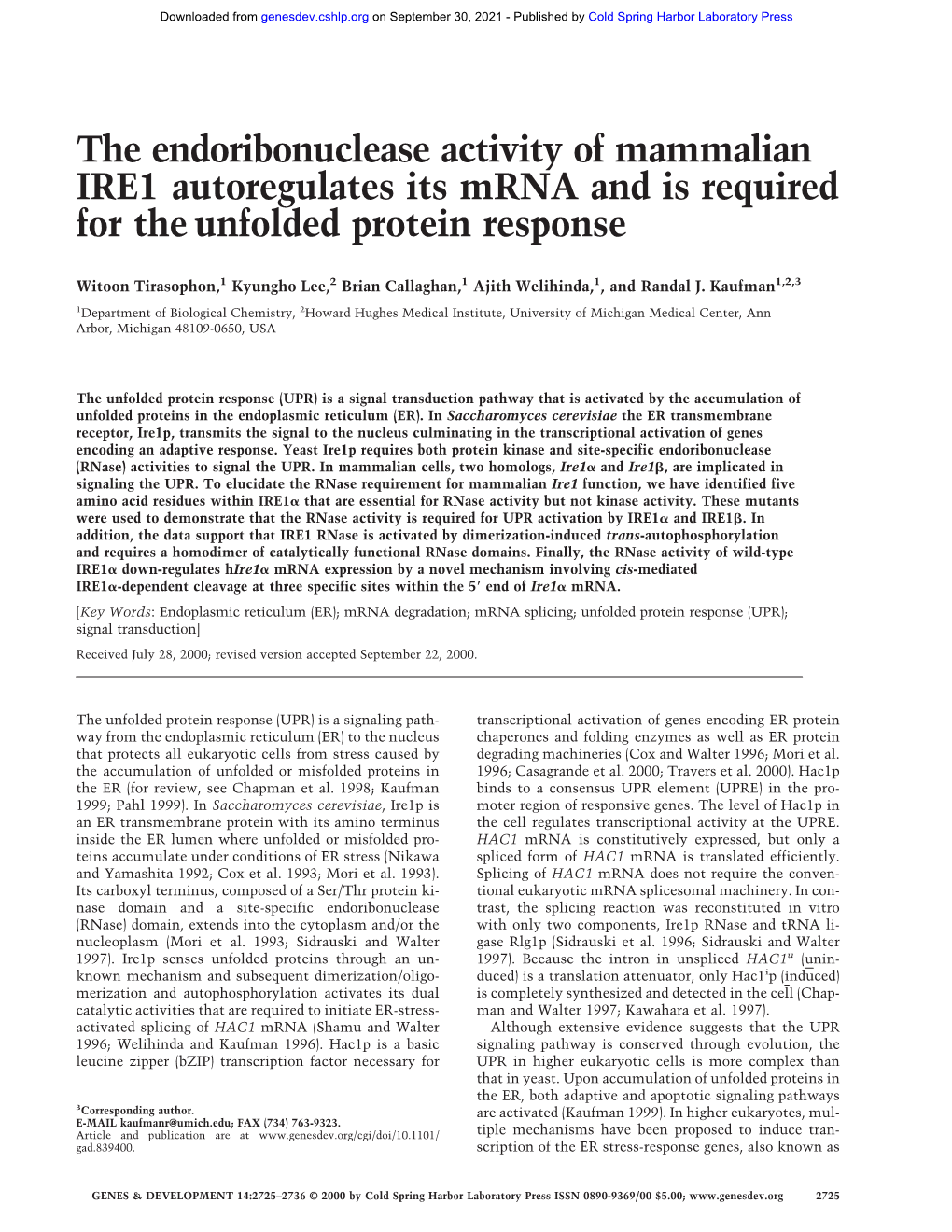 The Mnt Transcription Factor Autoregulates Its Expression And Supports