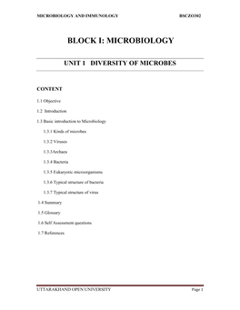 Microbiology and Immunology Bsczo302