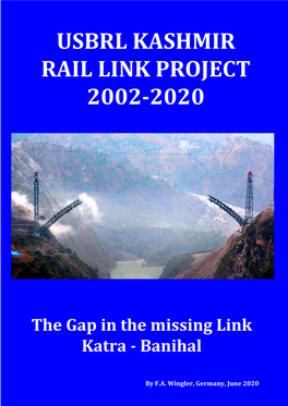 Usbrl Kashmir Rail Link Project 2002-2020