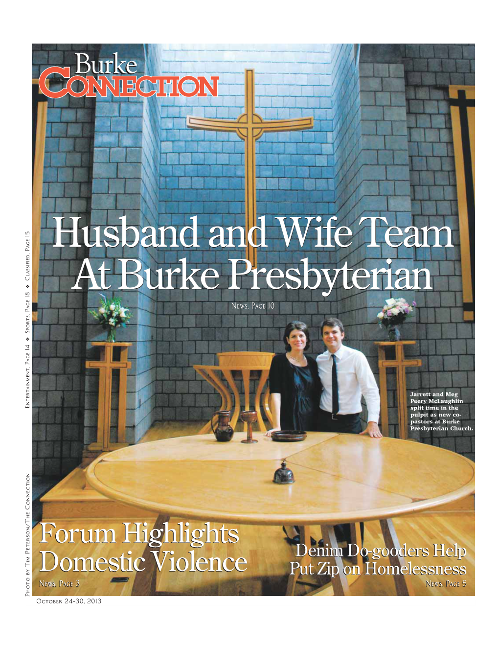 Husband and Wife Team at Burke Presbyterian