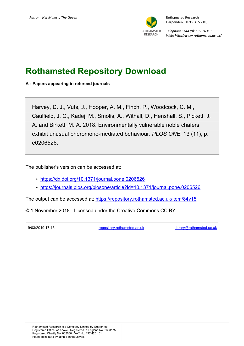 Rothamsted Repository Download