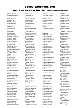 UD World Cup 94 '93 Preview English/German