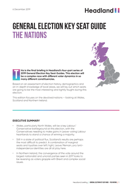 General Election Key Seat Guide the Nations