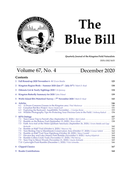 The Blue Bill Volume 67 Number 4