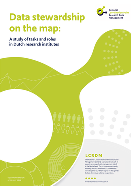 Data Stewardship on the Map: a Study of Tasks and Roles in Dutch Research Institutes