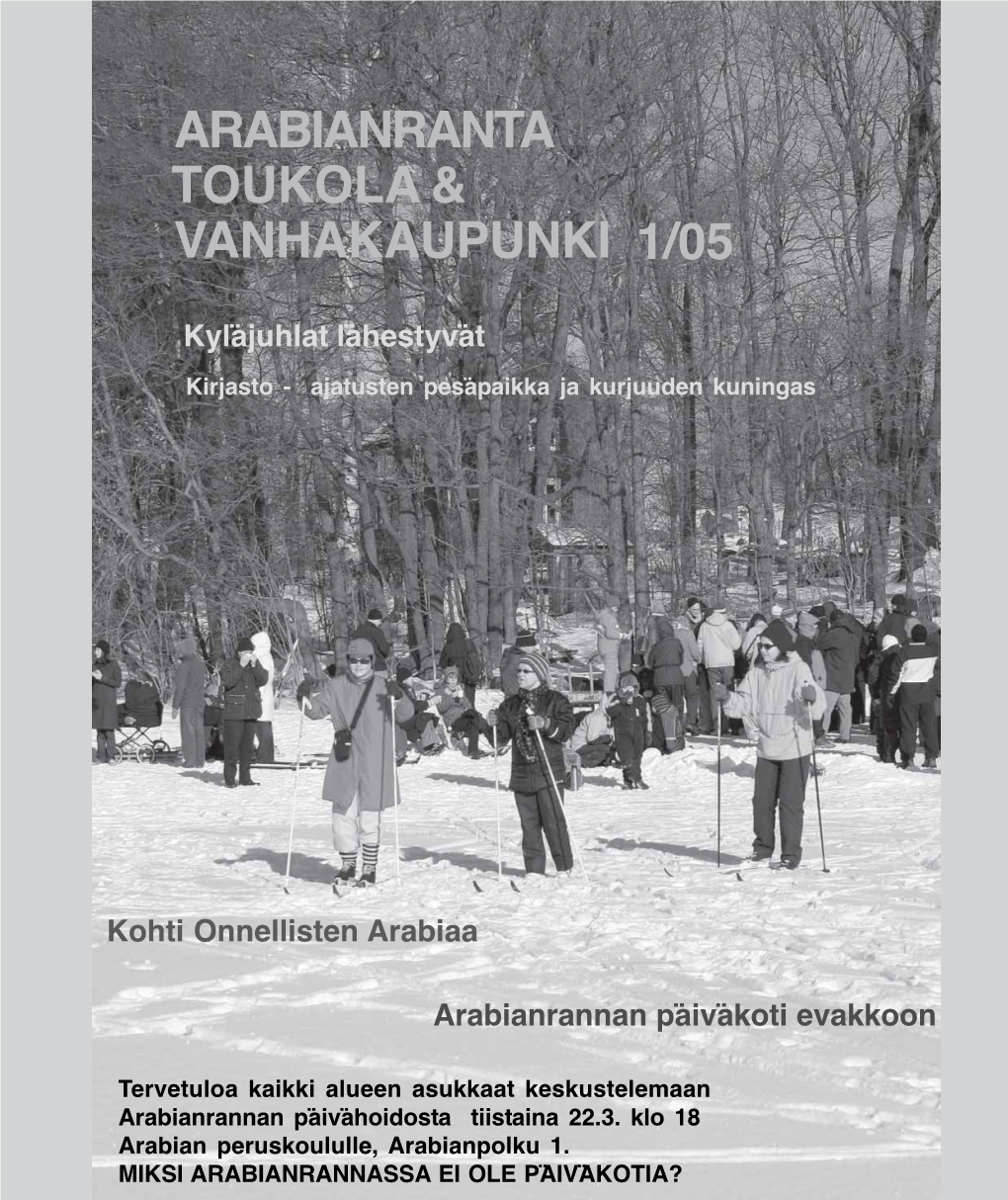 Arabianranta Toukola & Vanhakaupunki 1/05