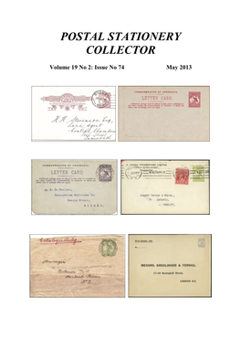 Postal Stationery Collector