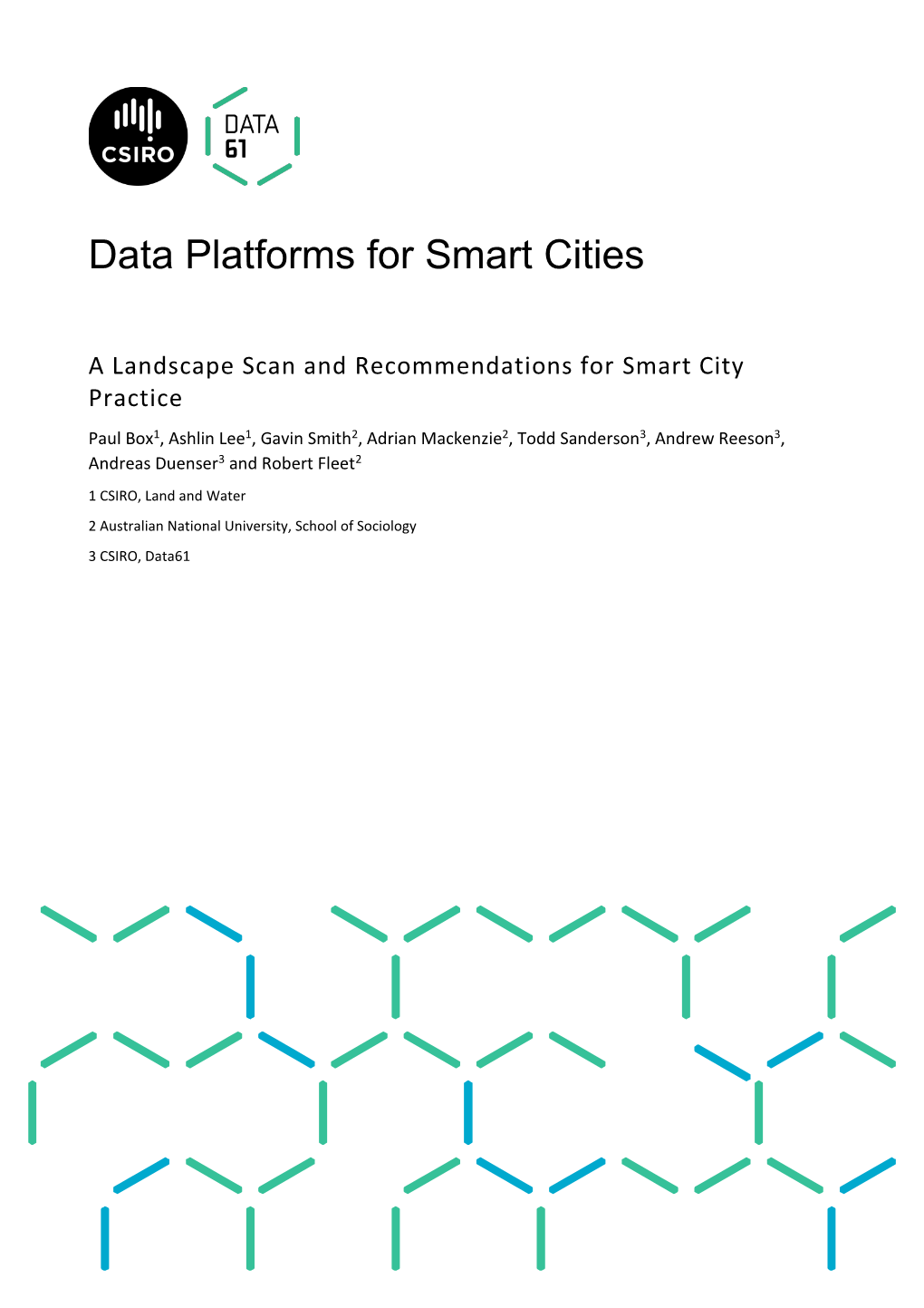 Data Platforms for Smart Cities